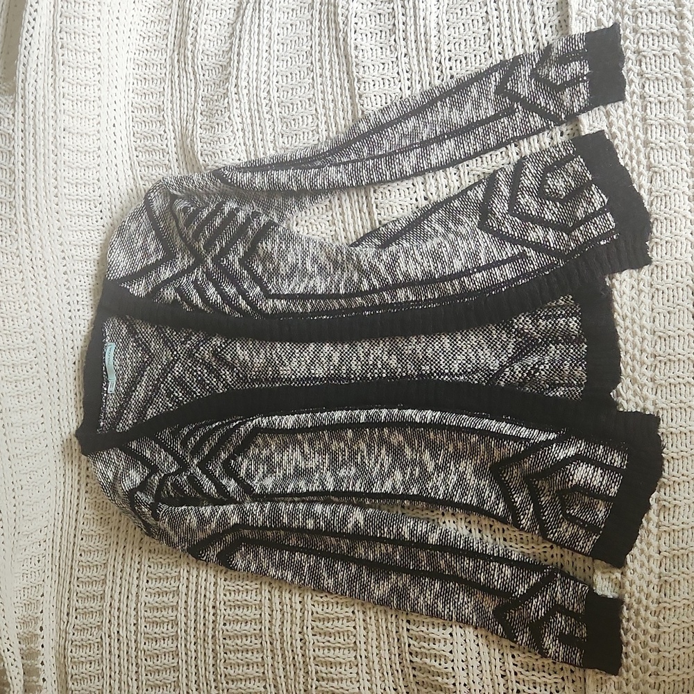 Maurices Black&White Cardigan
